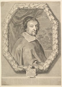 Victor le Bouthillier, 1658.  autorstwa Claude Mellan
