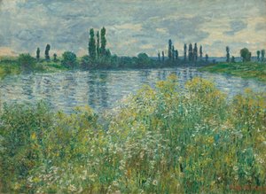 Brzegi Sekwany, Vétheuil autorstwa Claude Monet
