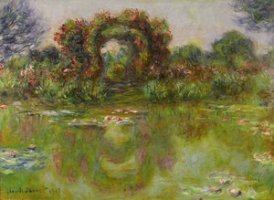 Staw Lilie Wodne, Rosiers, 1913 autorstwa Claude Monet