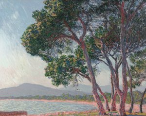 Plaża Juan-les-Pins autorstwa Claude Monet