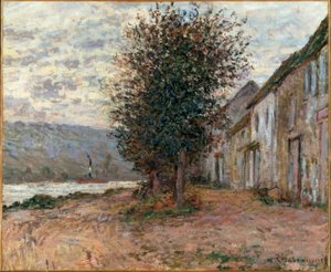 Brzegi Sekwany w Lavacourt autorstwa Claude Monet
