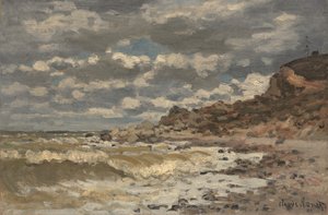 Nad morzem w Sainte-Adresse autorstwa Claude Monet