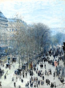 Bulwar Capucines autorstwa Claude Monet