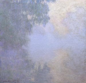 Odgałęzienie Sekwany w pobliżu Giverny autorstwa Claude Monet