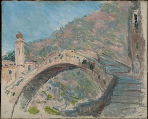 Most w Dolceacqua autorstwa Claude Monet