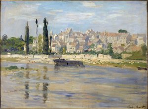 Carrieres-Saint-Denis - 1872. Olej na płótnie autorstwa Claude Monet