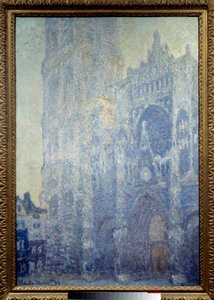 Cathedrale Notre-Dame de Rouen, portal i wieża Saint Romain, efekt du matin, harmonia blanche Obraz Claude Monet (1840-1926) 1893 nd. 1,06x0,73 m Paryż, musee d