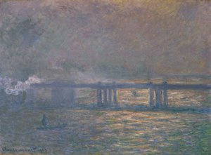 Charing Cross Bridge autorstwa Claude Monet
