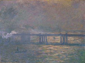 Charing Cross Bridge autorstwa Claude Monet
