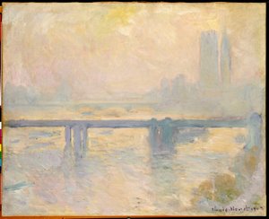 Charing Cross Bridge, 1903 autorstwa Claude Monet