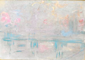 Most Charing Cross, ok. 1900 r. (olej na płótnie) autorstwa Claude Monet