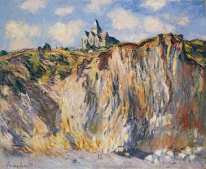 Kościół w Varengeville, rano, 1882 r. autorstwa Claude Monet
