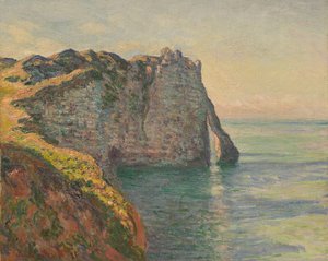 Klif i Porte dAval, 1885. autorstwa Claude Monet