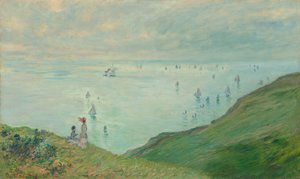 Klify w Pourville autorstwa Claude Monet