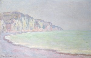 Klify w Pourville, 1896 autorstwa Claude Monet