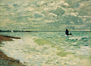 Morze w Sainte-Adresse autorstwa Claude Monet