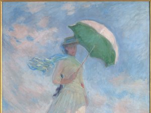 Test sylwetki na świeżym powietrzu autorstwa Claude Monet