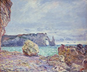 Etretat, plaża i Porte d