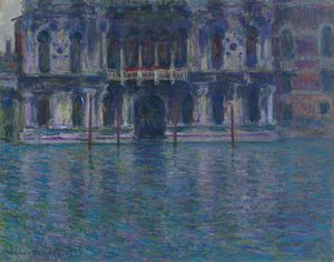 Niemiecki: Le Palais Contarini Le Palais Contarini autorstwa Claude Monet