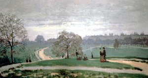 Hyde Park, Londyn, 1871 autorstwa Claude Monet