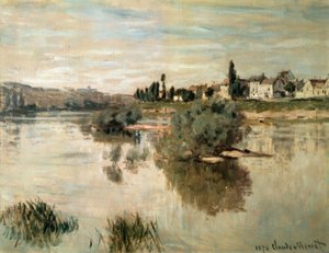 Sekwana w Lavacourt autorstwa Claude Monet