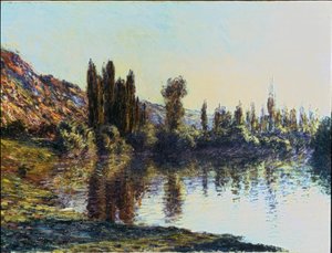 Sekwana w Vétheuil autorstwa Claude Monet
