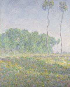 Krajobraz na wiosnę autorstwa Claude Monet