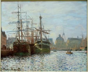 Zagłębie Handlowe, Le Havre autorstwa Claude Monet
