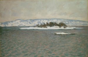 Fiord Christiania (Oslo) autorstwa Claude Monet