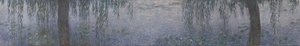 Jasny poranek przy wierzbach autorstwa Claude Monet