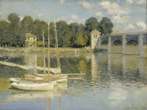 Most w Argenteuil autorstwa Claude Monet