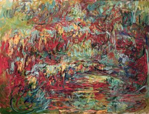Le Pont japonais (Most Japoński) autorstwa Claude Monet