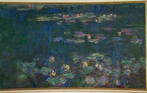 Les Nympheas (olej na płótnie) autorstwa Claude Monet