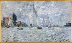 Łodzie. Regaty w Argenteuil autorstwa Claude Monet