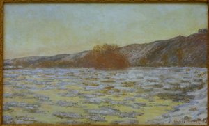 Sople, efekt zmierzchu autorstwa Claude Monet