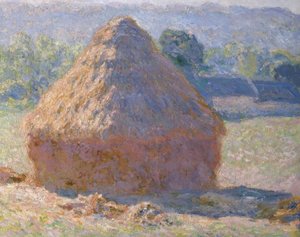 Stogi siana, koniec lata autorstwa Claude Monet