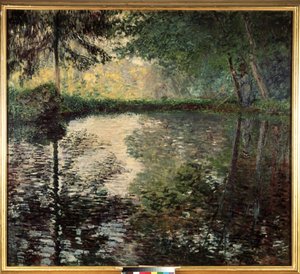 "Staw Montgeron" (Staw w Montgeron) Obraz Claude