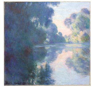Poranek nad Sekwaną, 1897 autorstwa Claude Monet