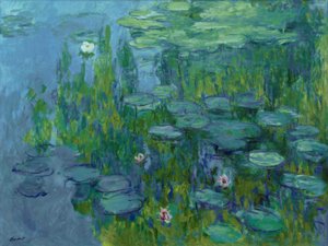 Nimfea autorstwa Claude Monet