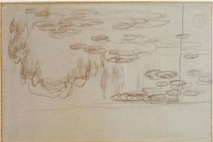 Nimfea autorstwa Claude Monet