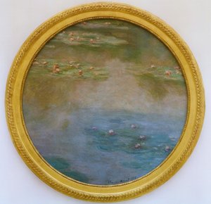 Nimfy autorstwa Claude Monet