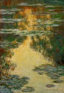 Nimfy autorstwa Claude Monet