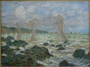 Park wędkarski Pourville autorstwa Claude Monet