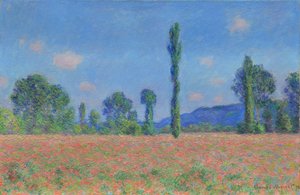 Pole maków (Giverny) autorstwa Claude Monet