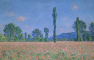 Pole maków (Giverny) autorstwa Claude Monet