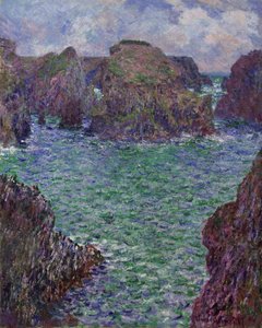 Port-Goulphar, Belle-Ile, 1887 autorstwa Claude Monet