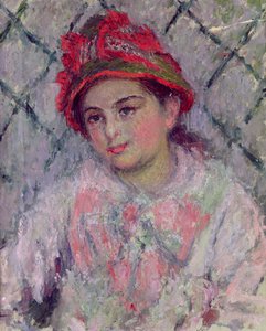 Portret Blanche Hoschede (1864-1947) jako młodej dziewczyny, ok. 1880