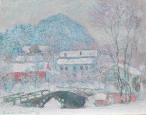 Sandvika, Norwegia, 1895 autorstwa Claude Monet
