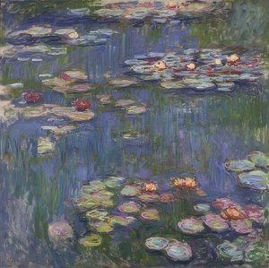 Lilie wodne. 1916 autorstwa Claude Monet