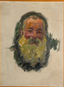 Autoportret (olej na płótnie) autorstwa Claude Monet